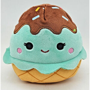 Squishmallows Maya The Mint Ice Cream Cone Mini Plush 5" Stuffed Toy